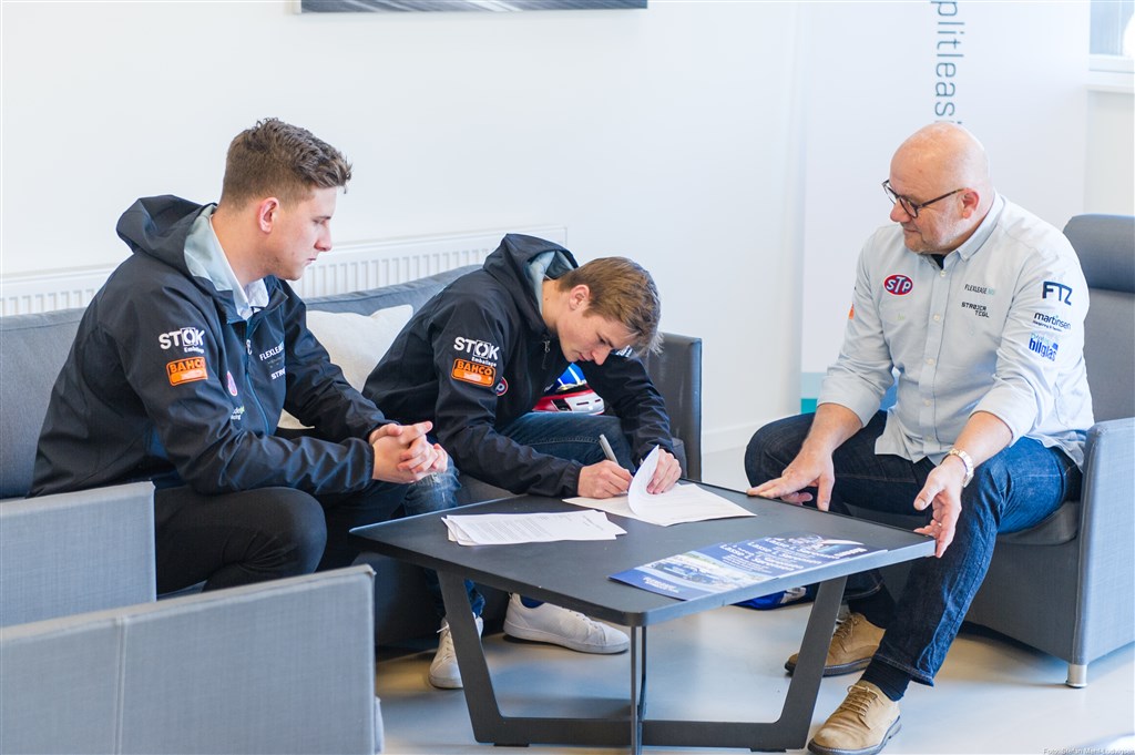 Fra venstre: Lasse Sørensen, Andreas Jochimsen og teamchef John Nielsen
(Foto: Stefan Mehl-Ludvigsen)